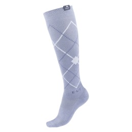Argyle paardrijsokken